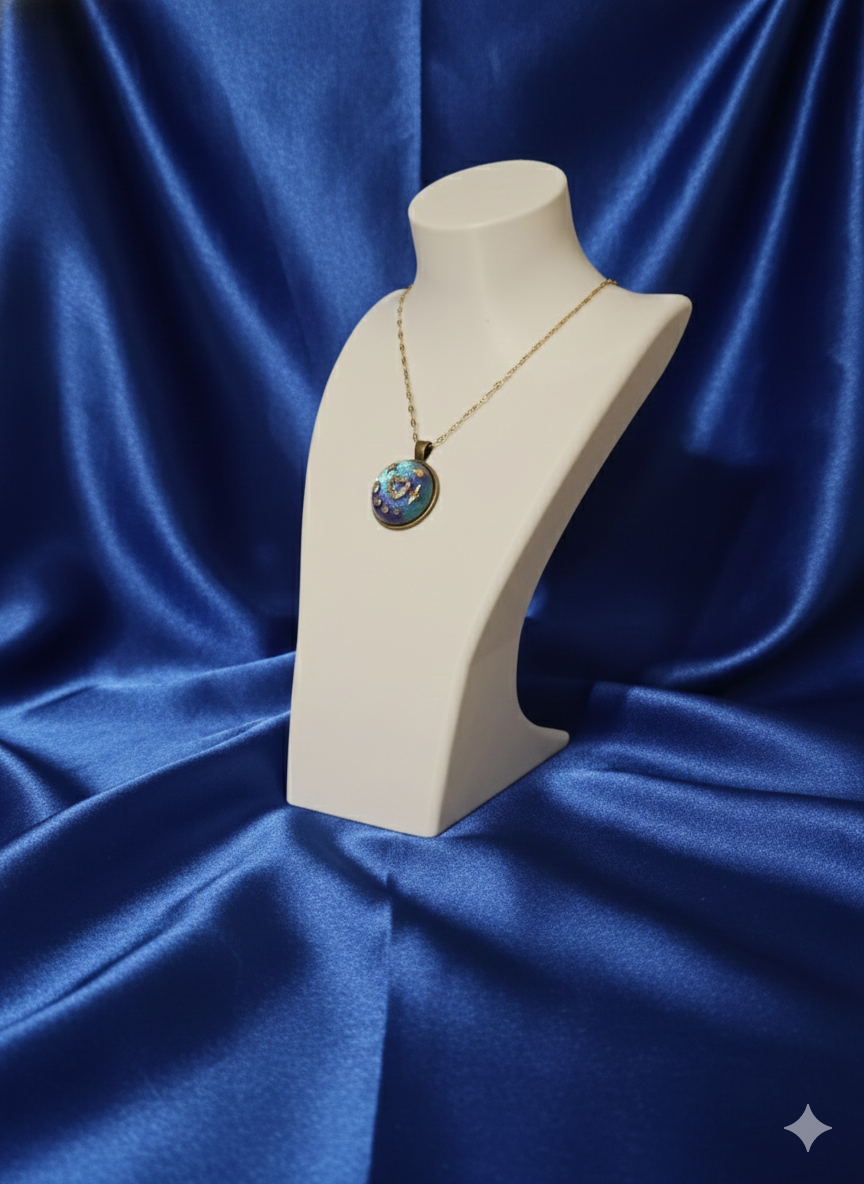 ✨ The Cosmic Heart Pendant: Wear a Piece of the Night Sky ✨