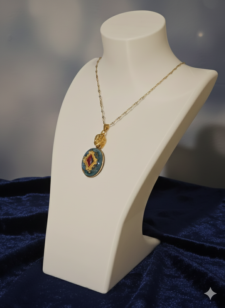 Imperial Flame Necklace